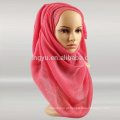 Qualidade superior venda quente cor sólida rayon algodão hijab cachecol atacado muçulmano menina estilo hijab